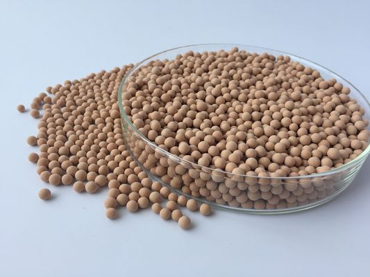 품질  3 - 5mm 4A Molecular Sieve Desiccant Granular With High Crush Strength 공장